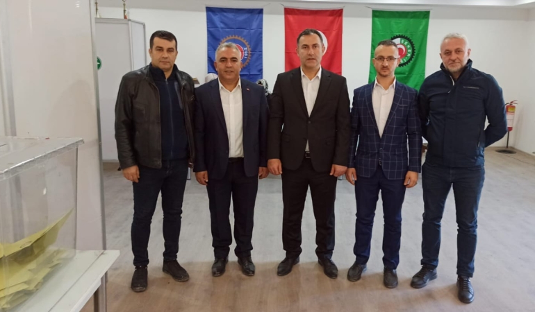 Şeker-İş Sendikası Sakarya Şubesi 3. Olağan Genel Kurulu; Erdal Genç güven tazeledi