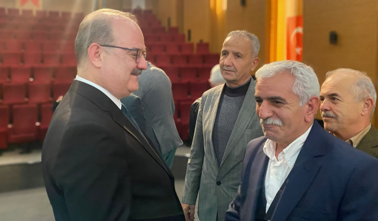 Sakarya Gaziantepliler Derneği Başkanı Mehmet Durak, Bakan Yardımcısı Dr. Serdar Çam ile görüştü