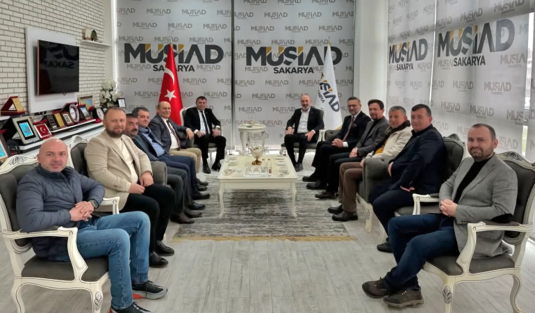 Sakarya Ticaret Borsası’ndan MÜSİAD Sakarya Şubesi’ne ziyaret