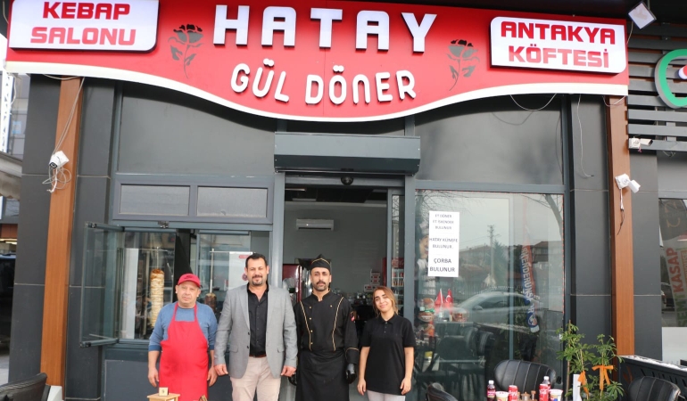 Hatay Lezzetleri Sakarya’da; Mehmet Gül’ün Hatay Döner ve Kebap Salonu açıldı