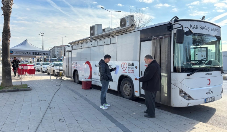 Serdivan’da kan bağışı kampanyası