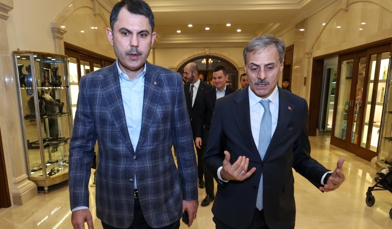 Alemdar, Bakan Kurum’la görüşmenin ardından müjdeleri paylaştı: