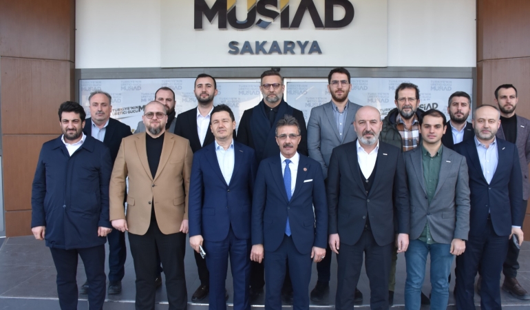 BAŞKAN ŞENOL DİNÇ MÜSİAD’I ZİYARET ETTİ