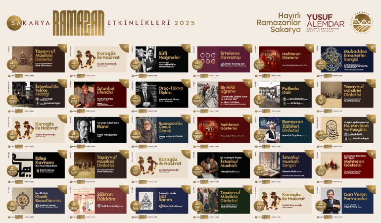 Büyükşehir’in Ramazan etkinliklerinde takvim belli oldu