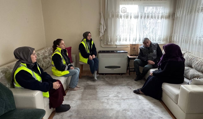 Büyükşehir depremzedeleri unutmadı