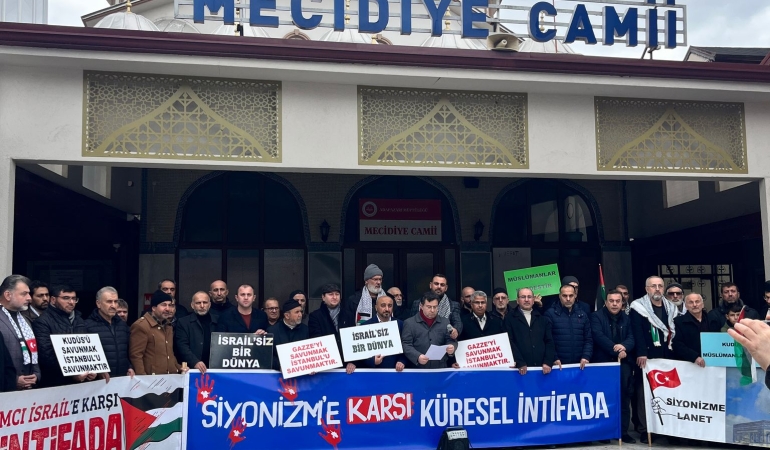 SAKARYA STK PLATFORMU GAZZE İÇİN BASIN AÇIKLMASI YAPTI