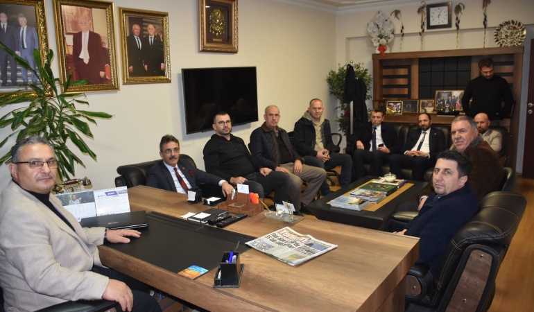 BAŞKAN ŞENOL DİNÇ’DEN ÖNEMLİ ZİYARETLER