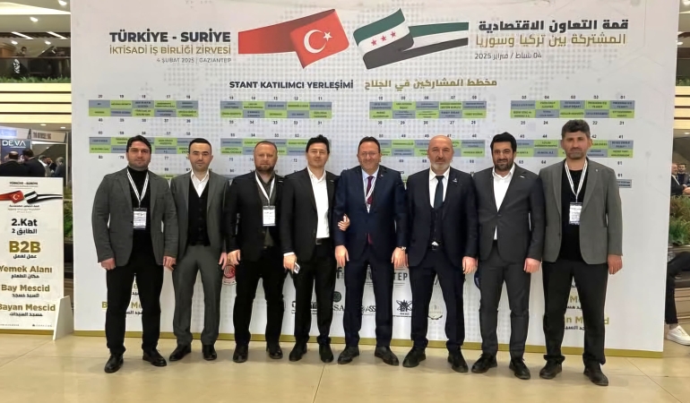 Türkiye-Suriye İktisadi İş Birliği Zirvesi Gaziantep’te gerçekleşti