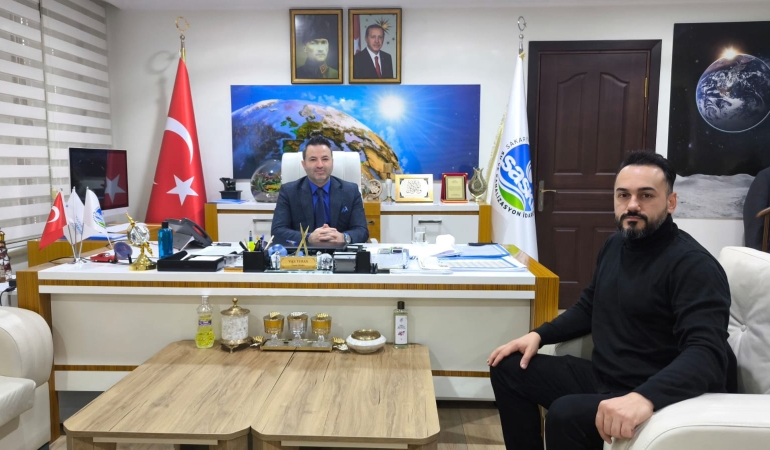 ÇARKDER Başkanı Mesut Fidan’dan SASKİ Genel Müdürü Yiğit Turan’a teşekkür