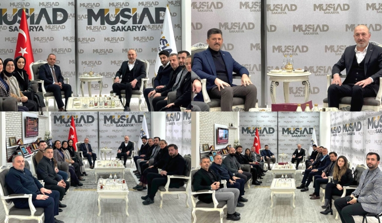Kızılay’dan MÜSİAD Sakarya Şubesi’ne ziyaret