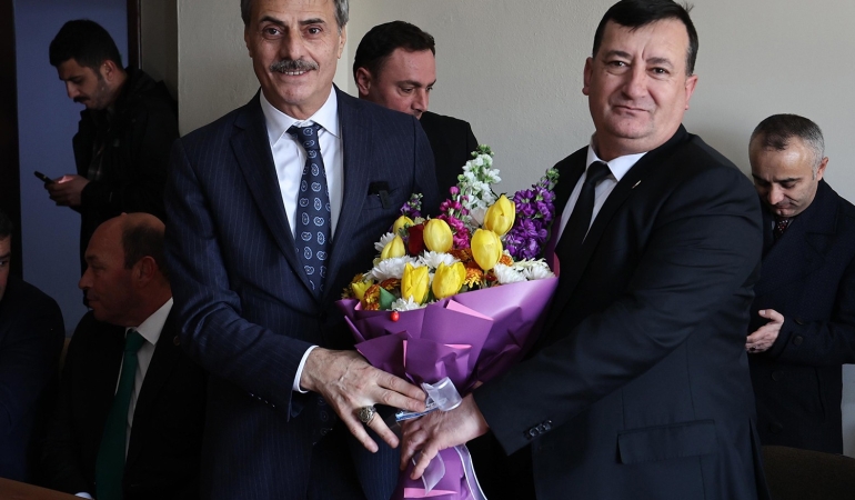Başkan Yusuf Alemdar Ferizli’yi ziyaret etti:  “16 ilçeye eşit ve adil hizmet anlayışıyla hareket ediyoruz”