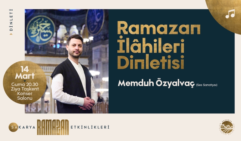 Büyükşehir Ramazan atmosferini ilahi gecesiyle yaşatacak