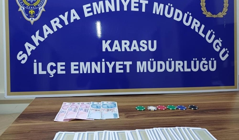 Sakarya’da kumar operasyonu: 3 işyeri faaliyetten men edildi