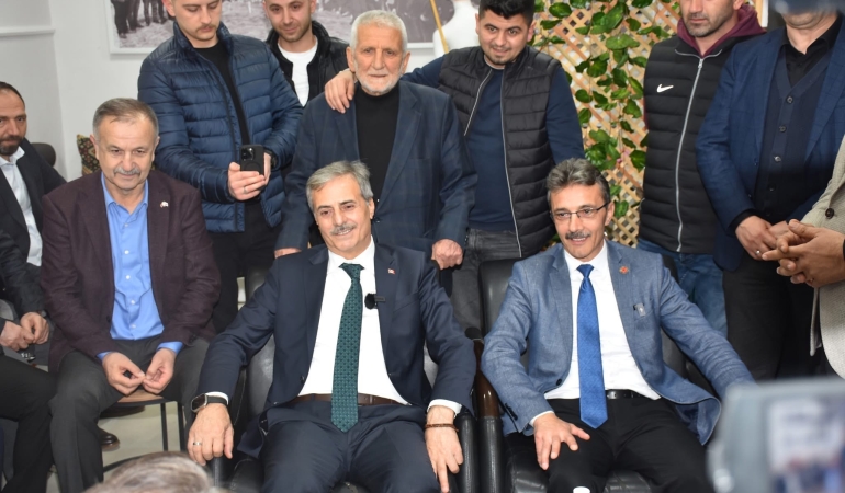 BAŞKAN DİNÇ VE BAŞKAN ALEMDAR’DAN ZİYARETLER (2)