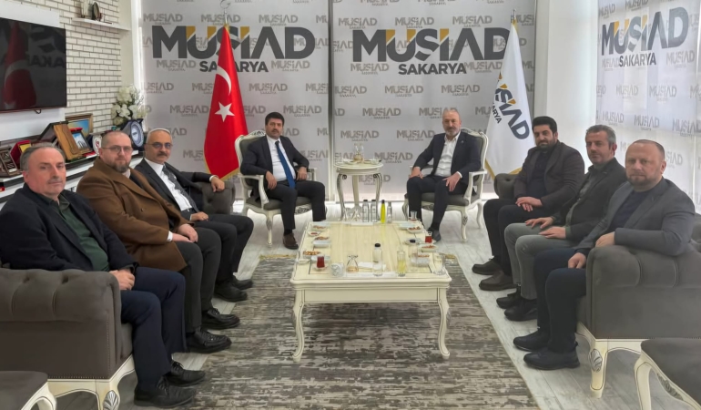 SUBÜ Rektörü Prof. Dr. Sarıbıyık’tan MÜSİAD Sakarya’ya ziyaret