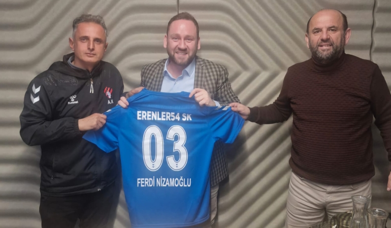 Erenler 54 SK’dan Ferdi Nizamoğlu’na teşekkür ziyareti