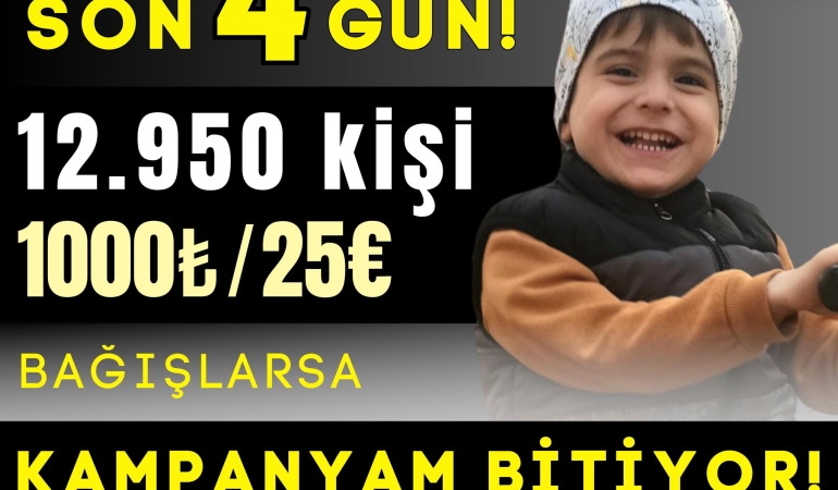 Asaf’ın umudu Dubai’deki tedavi; Sakarya halkının desteği bekleniyor