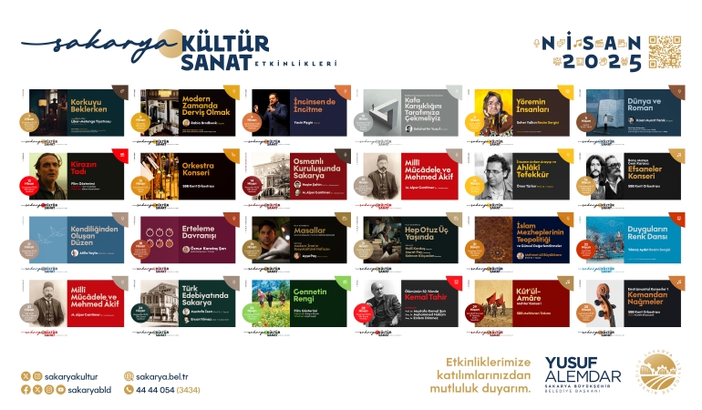 Büyükşehir kültür sanat etkinliklerinde Nisan takvimi belli oldu