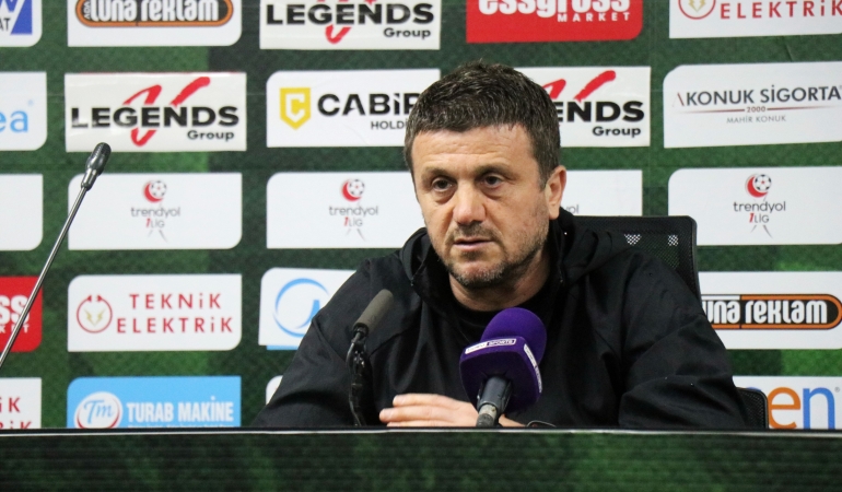 Adanaspor Teknik Direktörü Hakan Keleş: “Son maçlarda matematiksel olarak işi zora soktuk”