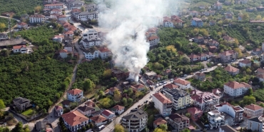 ALEVLERE TESLİM OLAN TEK KATLI EV KULLANILMAZ HALE GELDİ