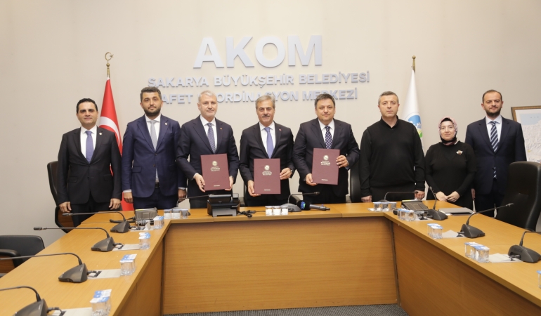 DAHA YEŞİL BİR SAKARYA İÇİN SATSO VE SBB'DEN İŞ BİRLİĞİ PROTOKOLÜ