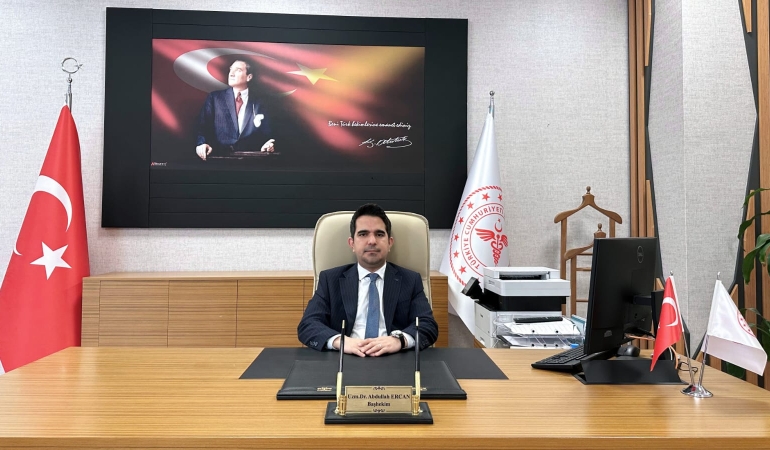 Battalgazi Devlet Hastanesi’nde yeni dönem; Dr. Abdullah Ercan, başhekim olarak göreve başladı