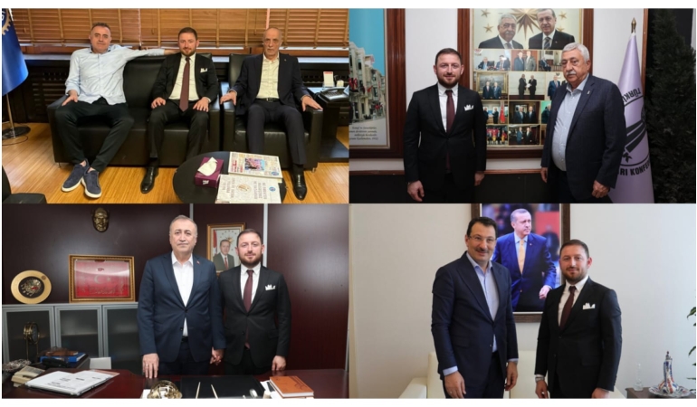 İş İnsanı Faruk Koç, Ankara’da önemli ziyaretlerde bulundu