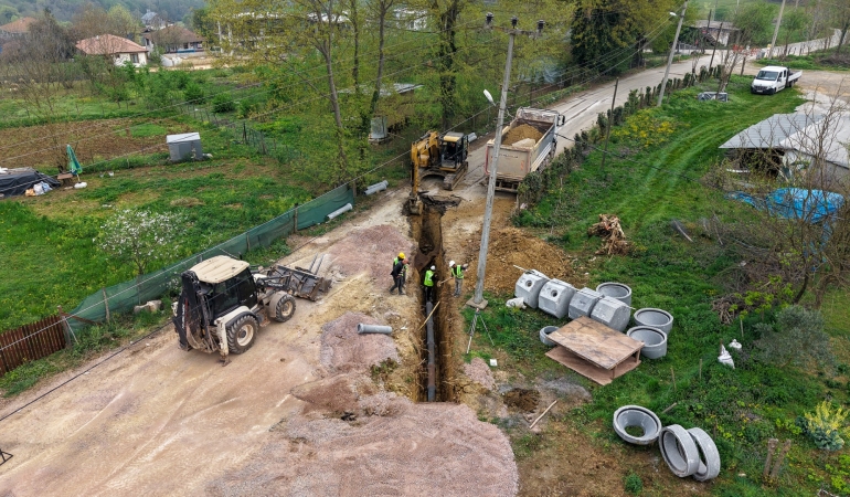 Hattın uzunluğu 7 kilometre olacak: Camili’de atık su altyapısının yüzde 50’si tamam