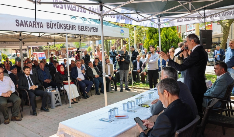Mavi bayrak, asfalt, altyapı, sahil düzenleme, spor sahaları…  “Karasu’ya hizmetlerimizle güç katmaya devam edeceğiz”