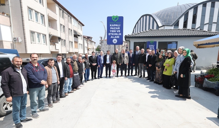 Adapazarı Belediyesi’nden Yeni Pazar Yerleri ve Etkinlik Alanları  Tepekum-Yenigün’de Yüzler Gülüyor