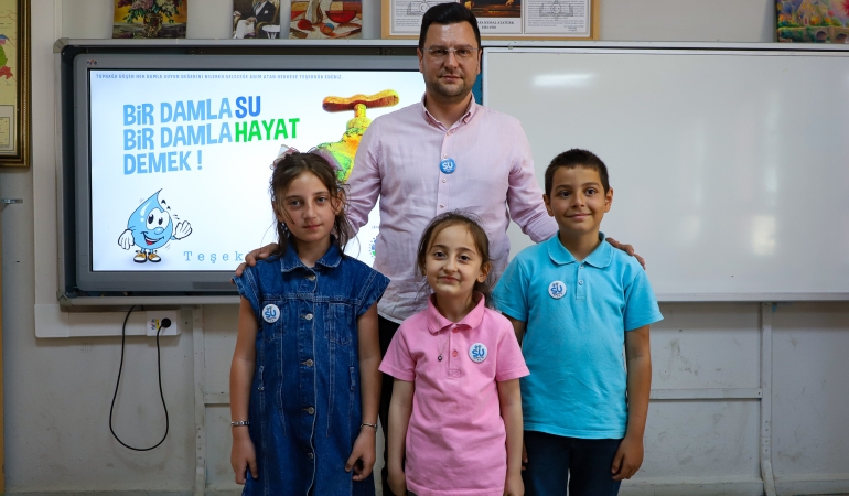 SASKİ’nin minik su müfettişleri göreve hazır