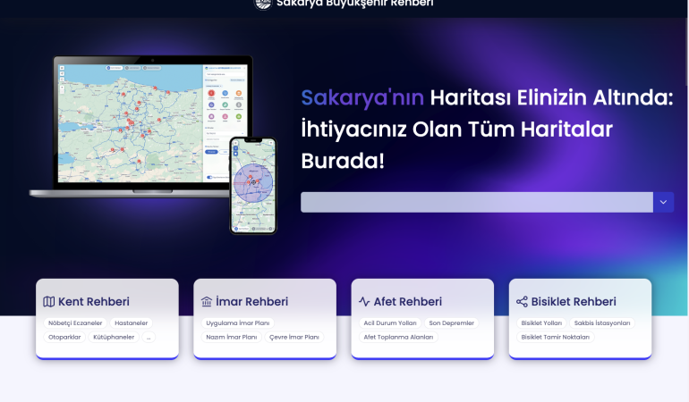 Büyükşehir size tek tıkla ‘yol’ gösterecek