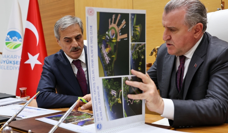 Bakan Osman Aşkın Bak Mollaköy projesi için müjdeyi Büyükşehir’de verdi: Uluslararası Kano Kürek Parkuru, Millet Bahçesi, Su Parkı…