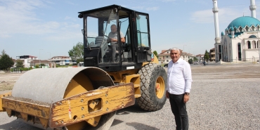 İş makinaları fuar alanında alt yapı çalışmaları tamamlandı (3)