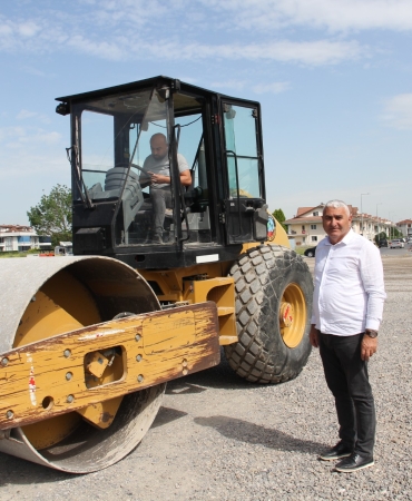 İş makinaları fuar alanında alt yapı çalışmaları tamamlandı (3)