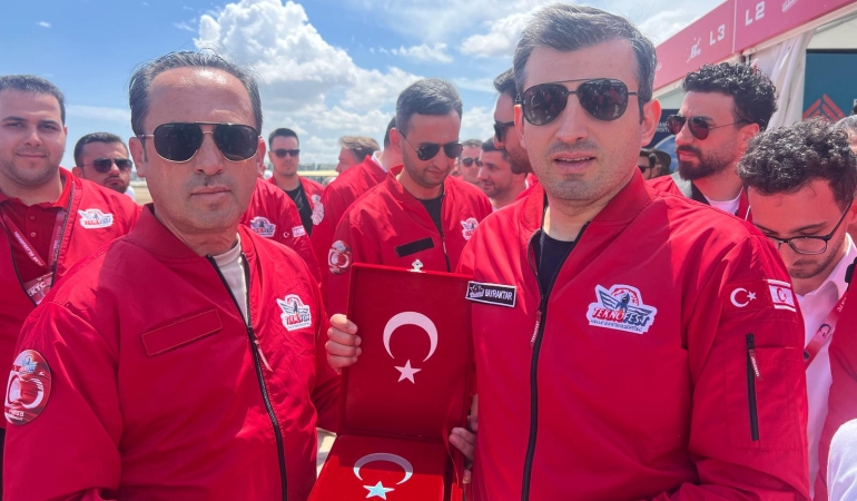 Karadere Muhtarı Ferruh Akıncık, TEKNOFEST KKTC’de gururlandırdı