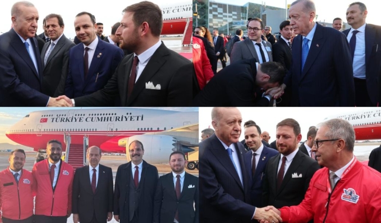 Cumhurbaşkanımızın Kıbrıs ziyaretinde Sakaryalı İş İnsanı Faruk Koç’ta yer aldı