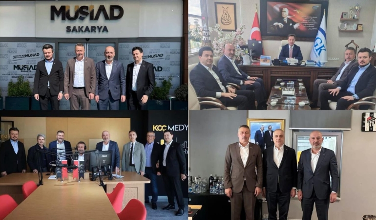 Sakarya’da MÜSİAD rüzgârı: İş dünyası, kamu ve medya buluştu. Başkan Ahmet Cihan; “Güçlü iletişim, güçlü ekonomi demektir”