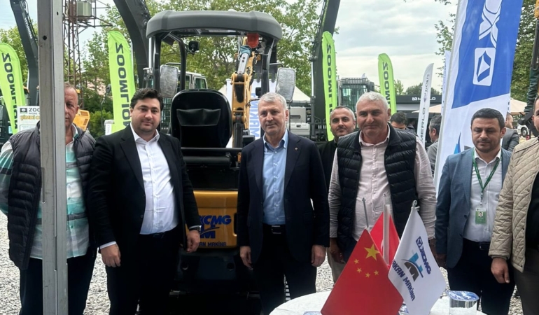 SATSO Başkanı Akgün Altuğ’dan XCMG standına ziyaret; İş-Mak Fest 2025’in ikinci gününde Hakan Makina’ya yoğun ilgi