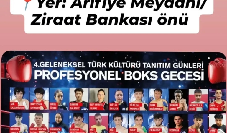 Arifiye’de Boks şöleni