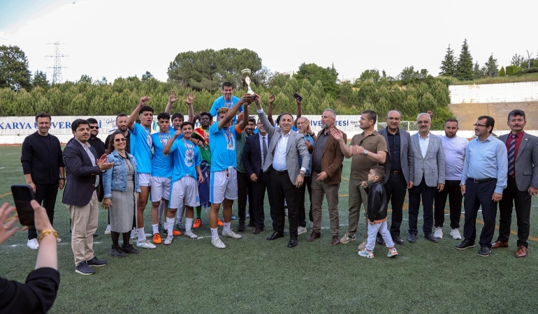 SUBÜ-LİG Futbol Turnuvası şampiyonu SADEM