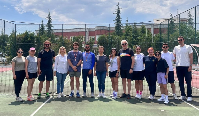 Tenis Turnuvası’nda madalyalar sahiplerini buldu
