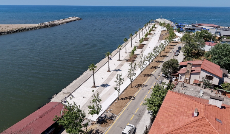 Nehrin ve denizin buluştuğu yer Karadeniz’in cazibe merkezi olacak