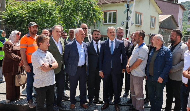 Başkan Alemdar ve Milletvekili Kaya çalışmaları yerinde inceledi Alifuatpaşa’nın beklediği çalışmada sona doğru 2 2