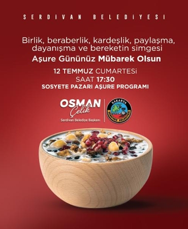 Aşure Bereketiyle Buluşuyoruz