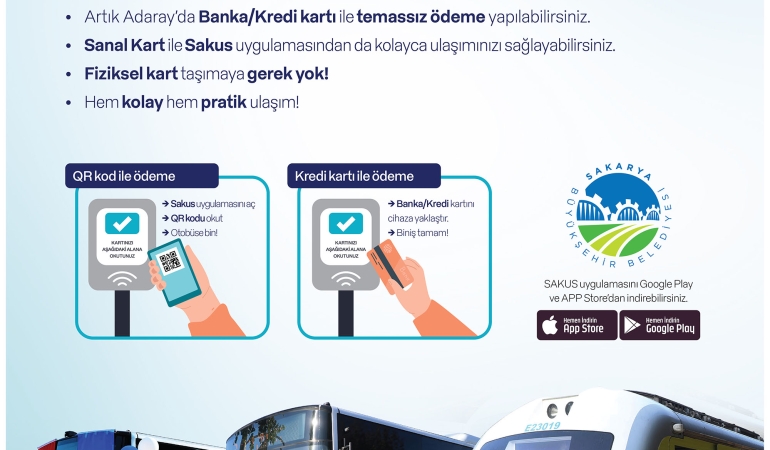 Büyükşehir’den ulaşımda dijital kolaylık