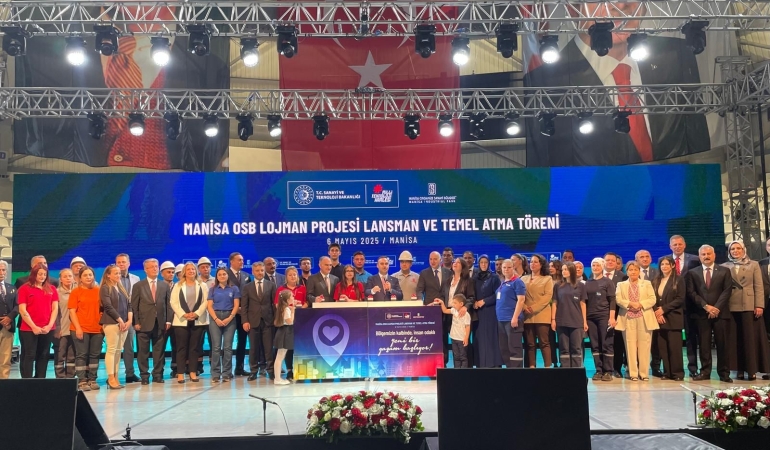 Başoğlu Kablo Manisa OSB Lojman Projesi Lansmanında Yerini Aldı