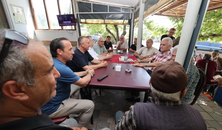 Karadere’de Doğalgaz Sevinci