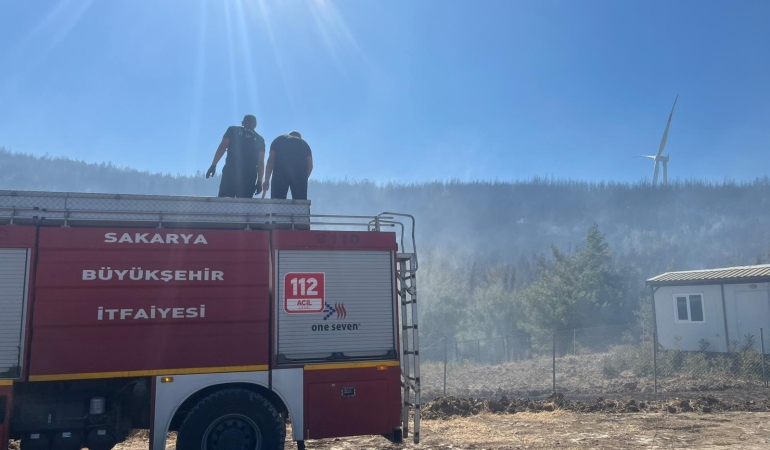 Çanakkale’deki orman yangınına Sakarya’dan destek