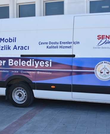 ERENLER DE MOBİL TEMİZLİK ARACI HİZMETE BAŞLADI (1)